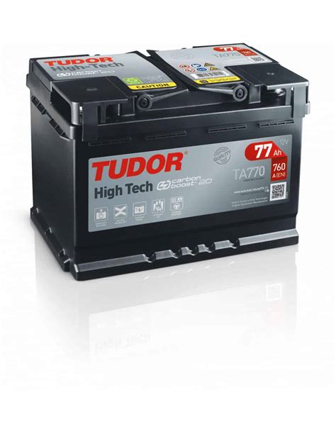 batteria auto tudor 770 a|Tudor High Tech TA770 SPEC .